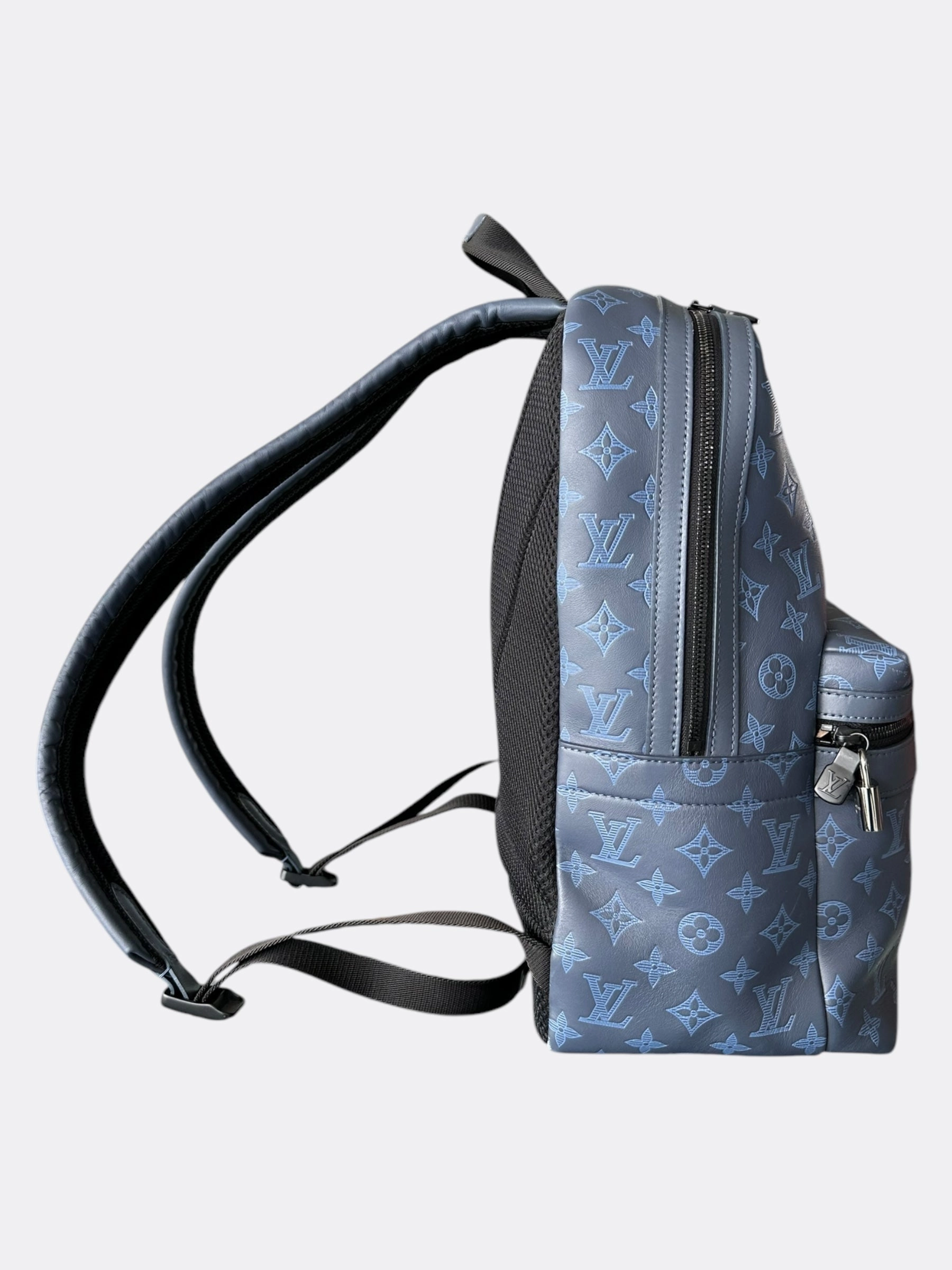 Louis Vuitton Blue Shadow Monogram Sprinter Backpack