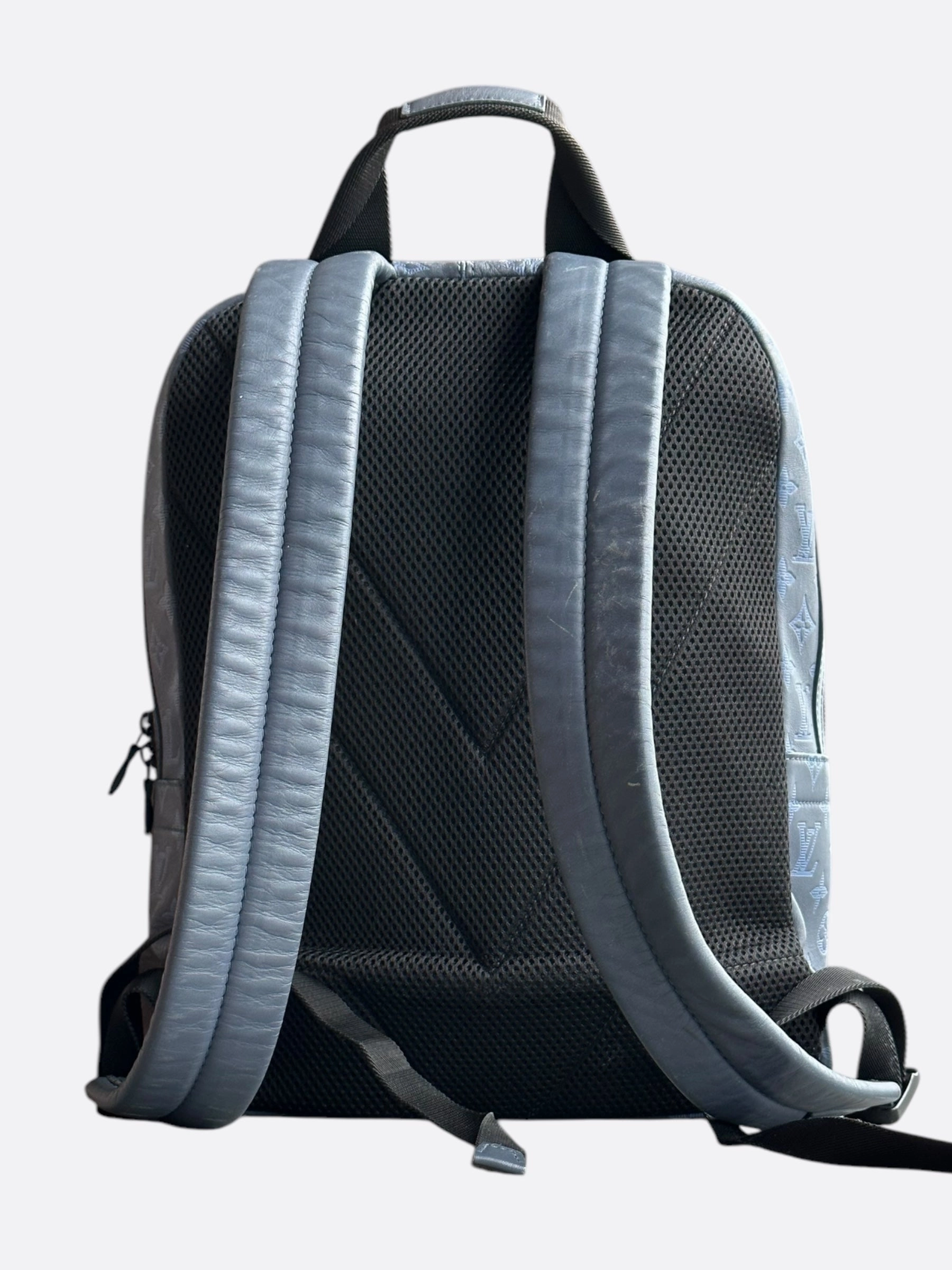 Louis Vuitton Blue Shadow Monogram Sprinter Backpack