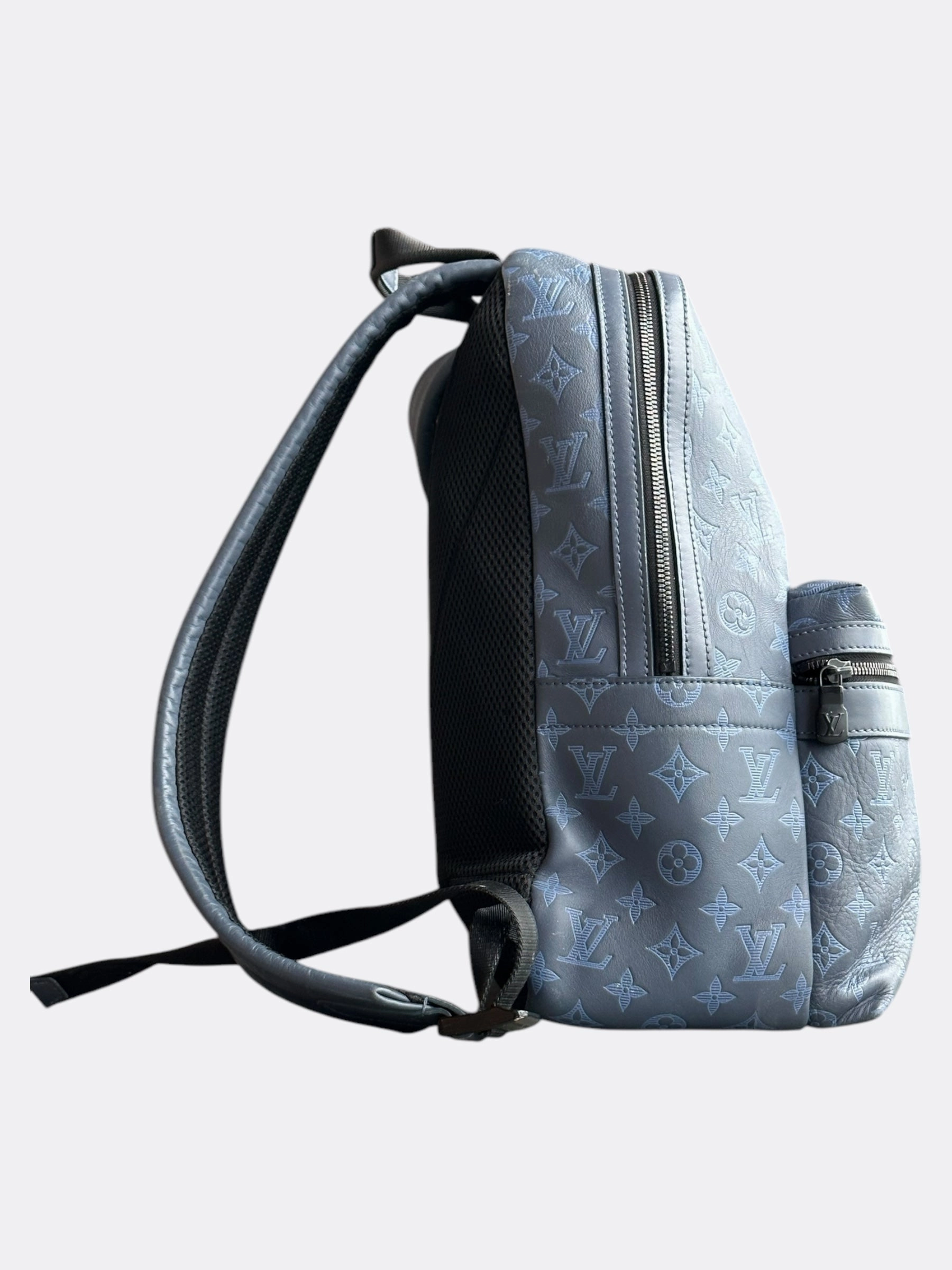 Louis Vuitton Blue Shadow Monogram Sprinter Backpack