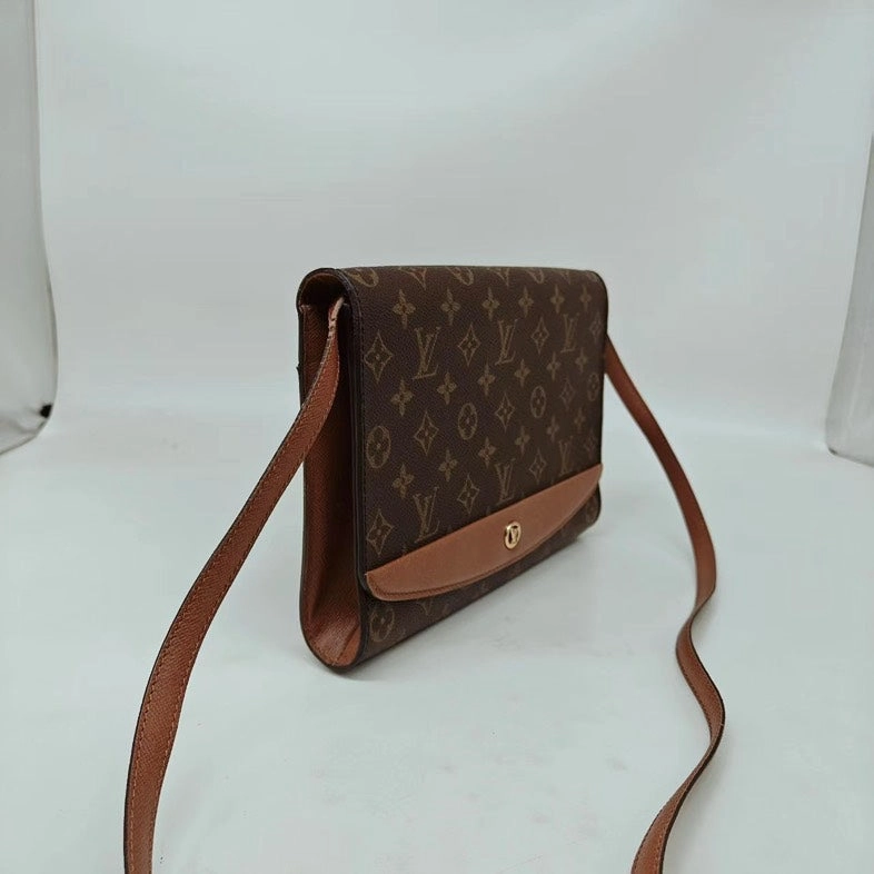 Louis Vuitton Bordeaux Monogram Vintage Crossbody Bag