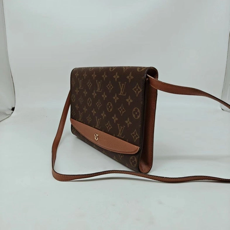 Louis Vuitton Bordeaux Monogram Vintage Crossbody Bag