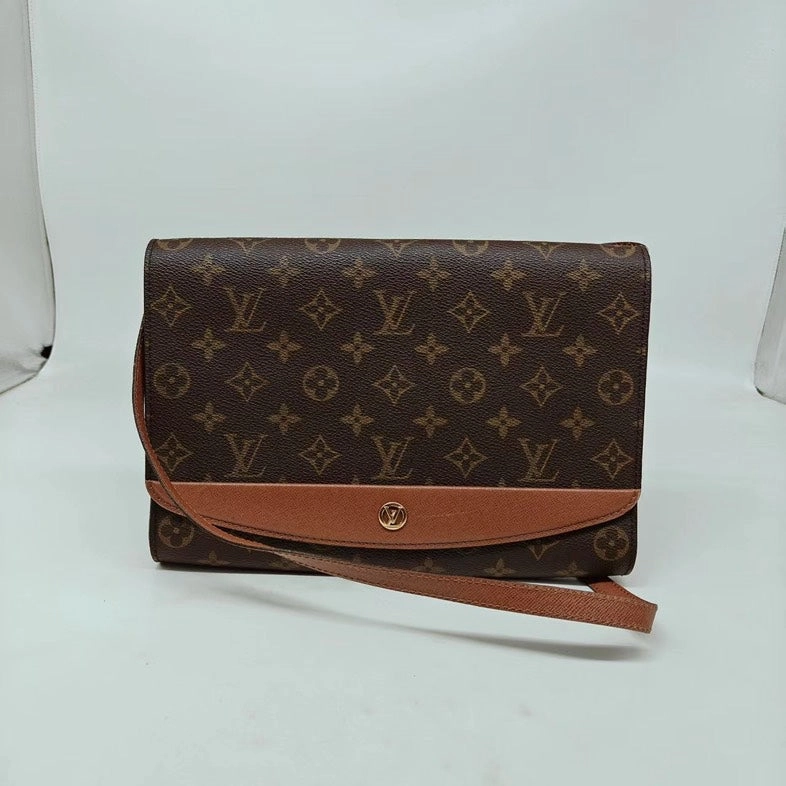 Louis Vuitton Bordeaux Monogram Vintage Crossbody Bag