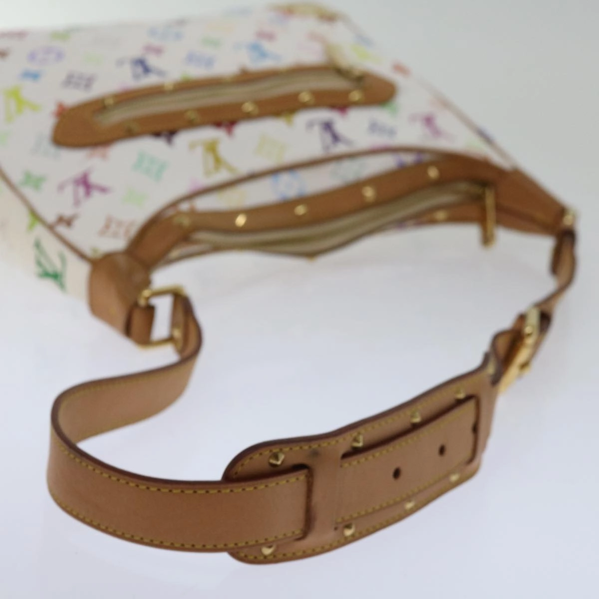 Louis Vuitton Boulogne  Canvas Shoulder Bag ()