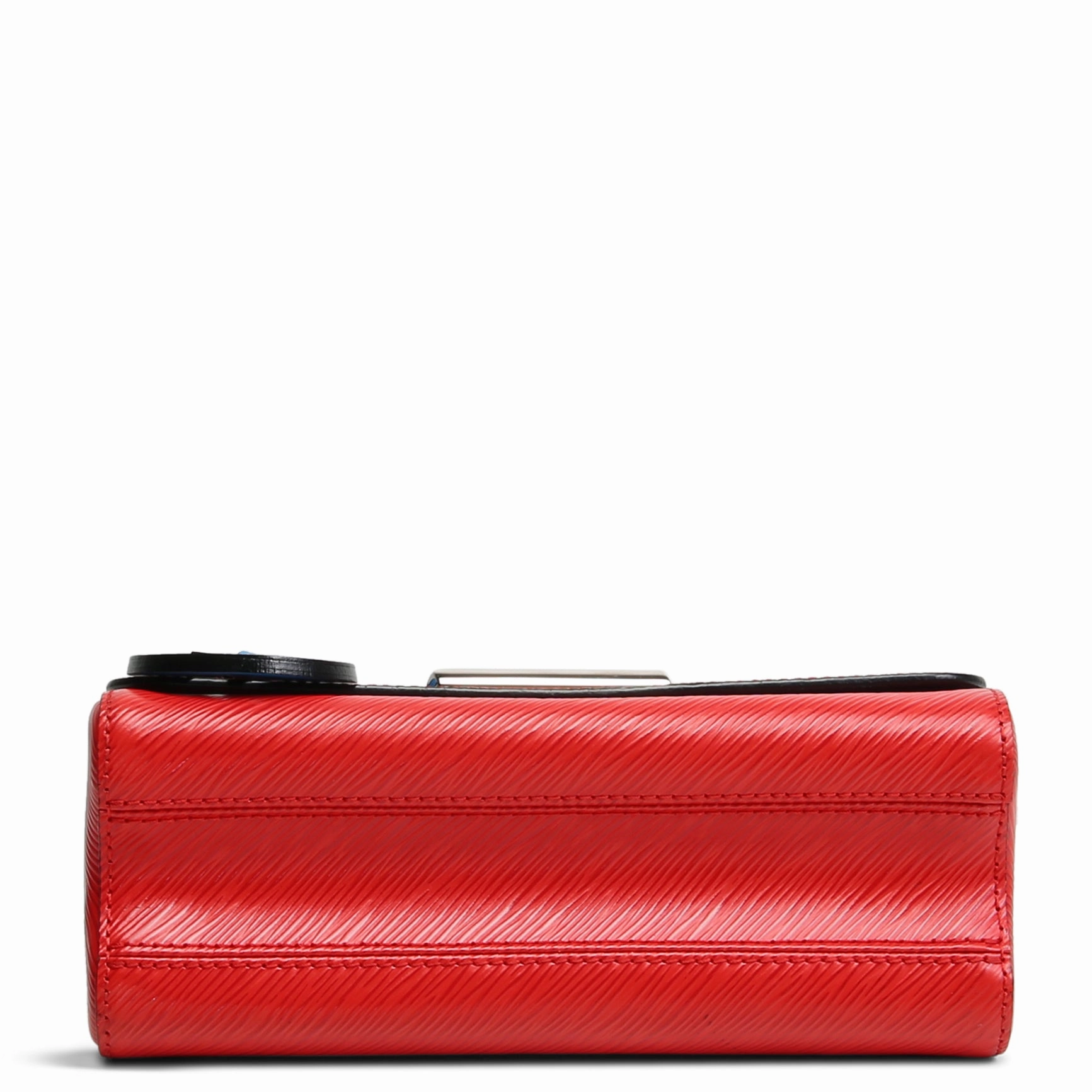 LOUIS VUITTON Braided Strap Epi Twist Shoulder Bag - Red