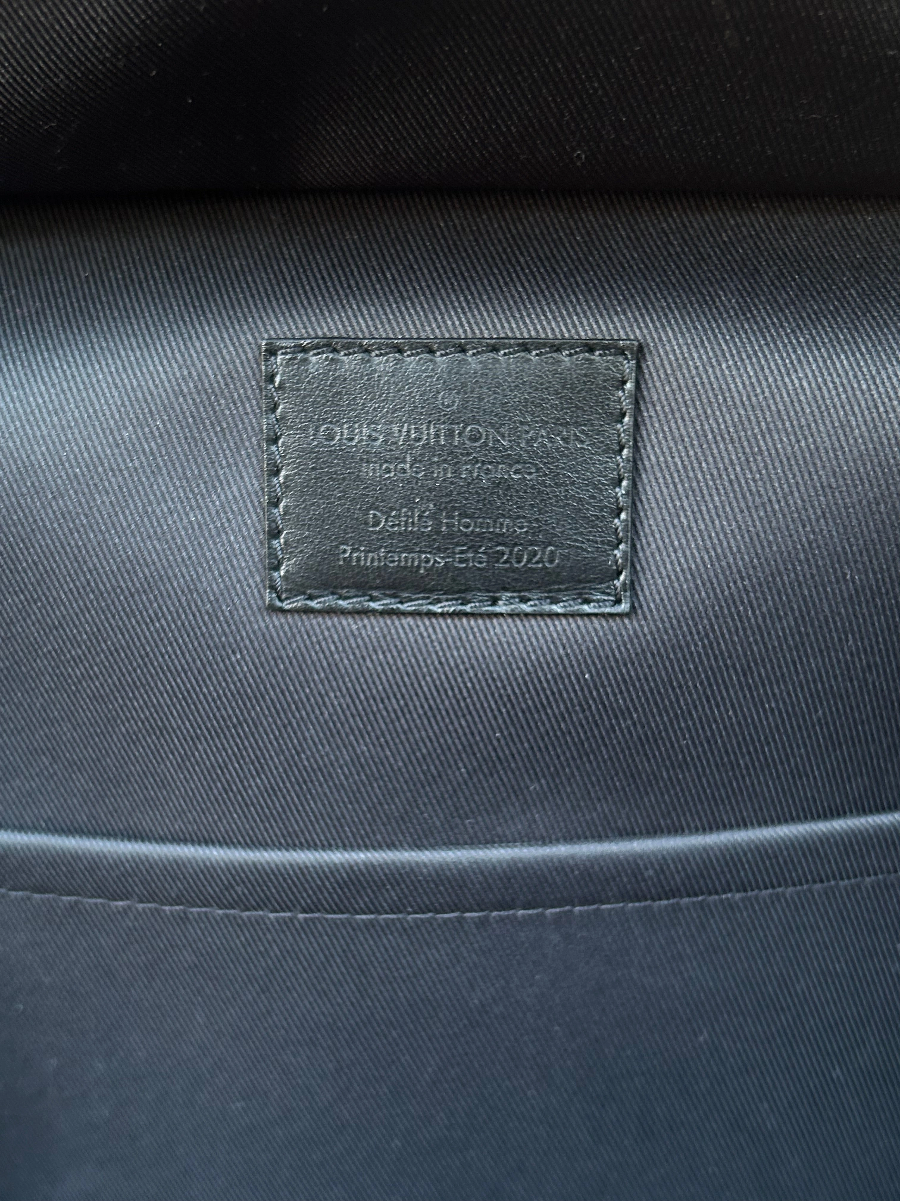 Louis Vuitton Brown & Blue Monogram Tuffetage Backpack