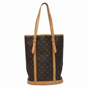 Louis Vuitton Bucket Gm Brown Canvas Shoulder Bag