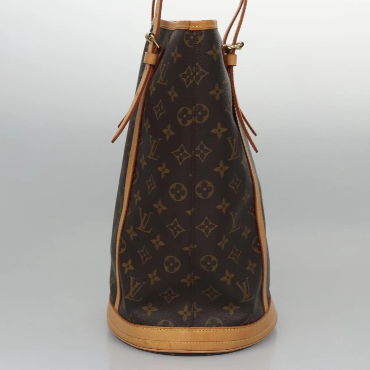 Louis Vuitton Bucket Gm Brown Canvas Shoulder Bag