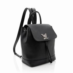Louis Vuitton Calfskin Lockme Backpack (SHF-NeVC3G)