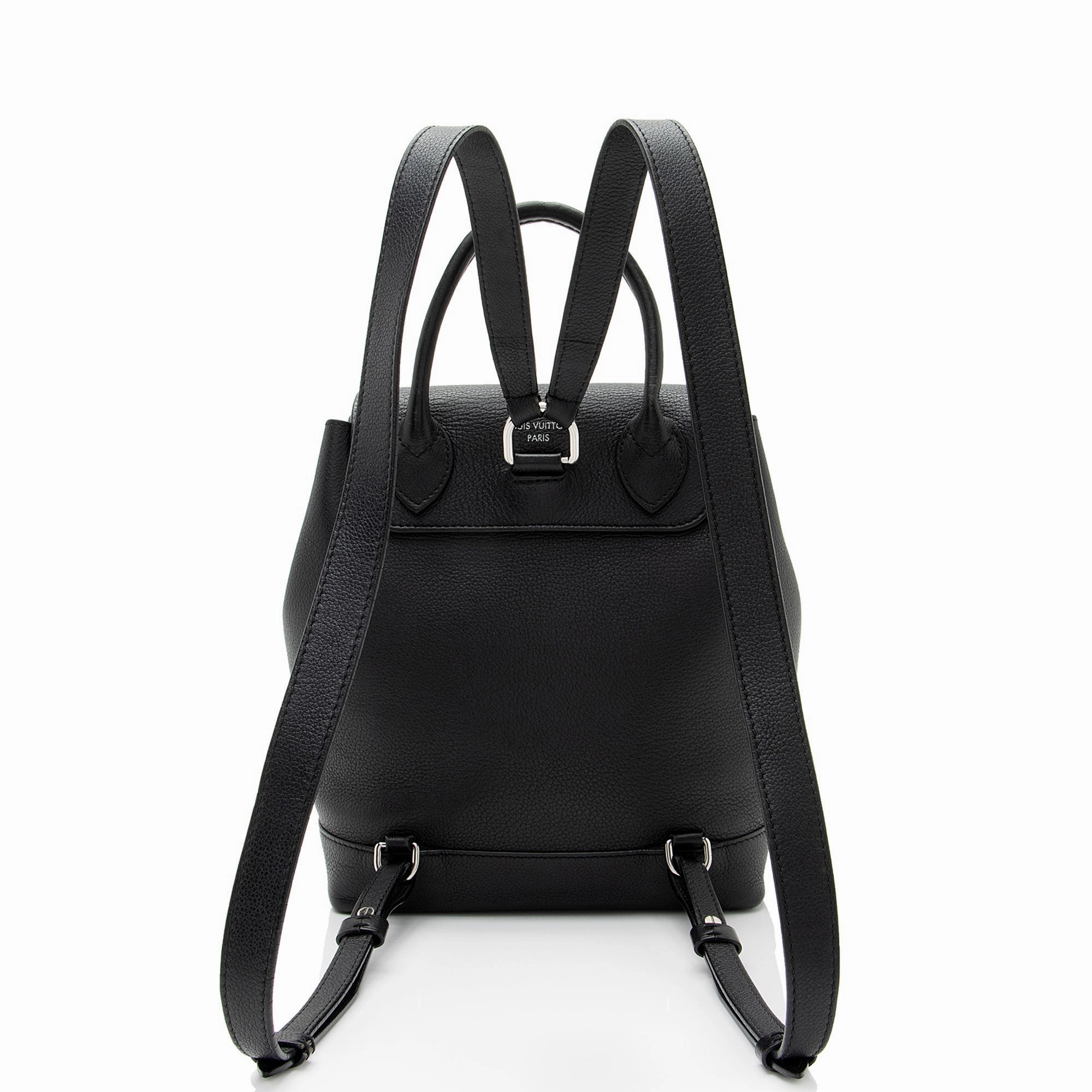 Louis Vuitton Calfskin Lockme Backpack (SHF-NeVC3G)