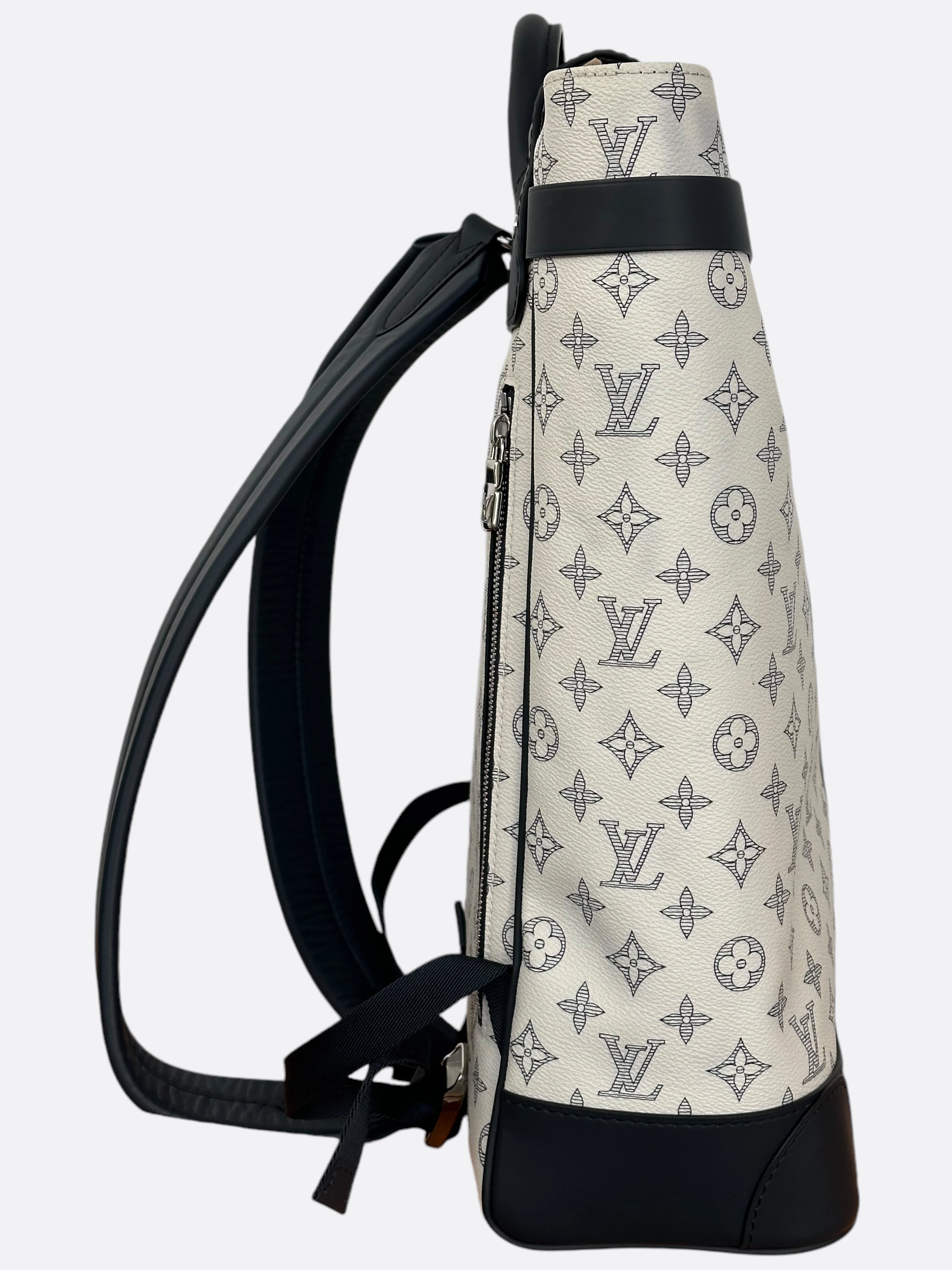 Louis Vuitton Chapman Brothers Cream Monogram Rhino Steamer Backpack