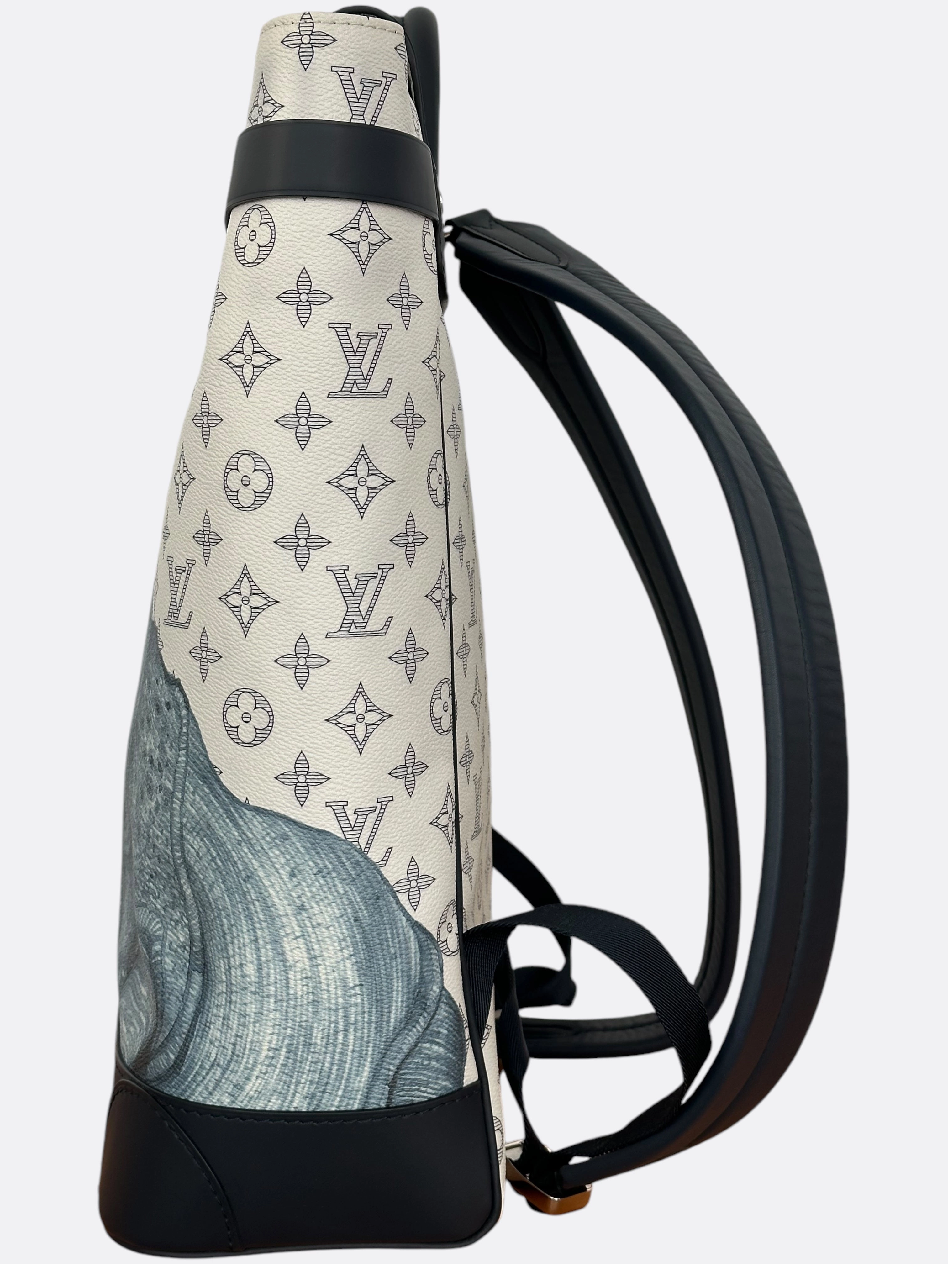 Louis Vuitton Chapman Brothers Cream Monogram Rhino Steamer Backpack