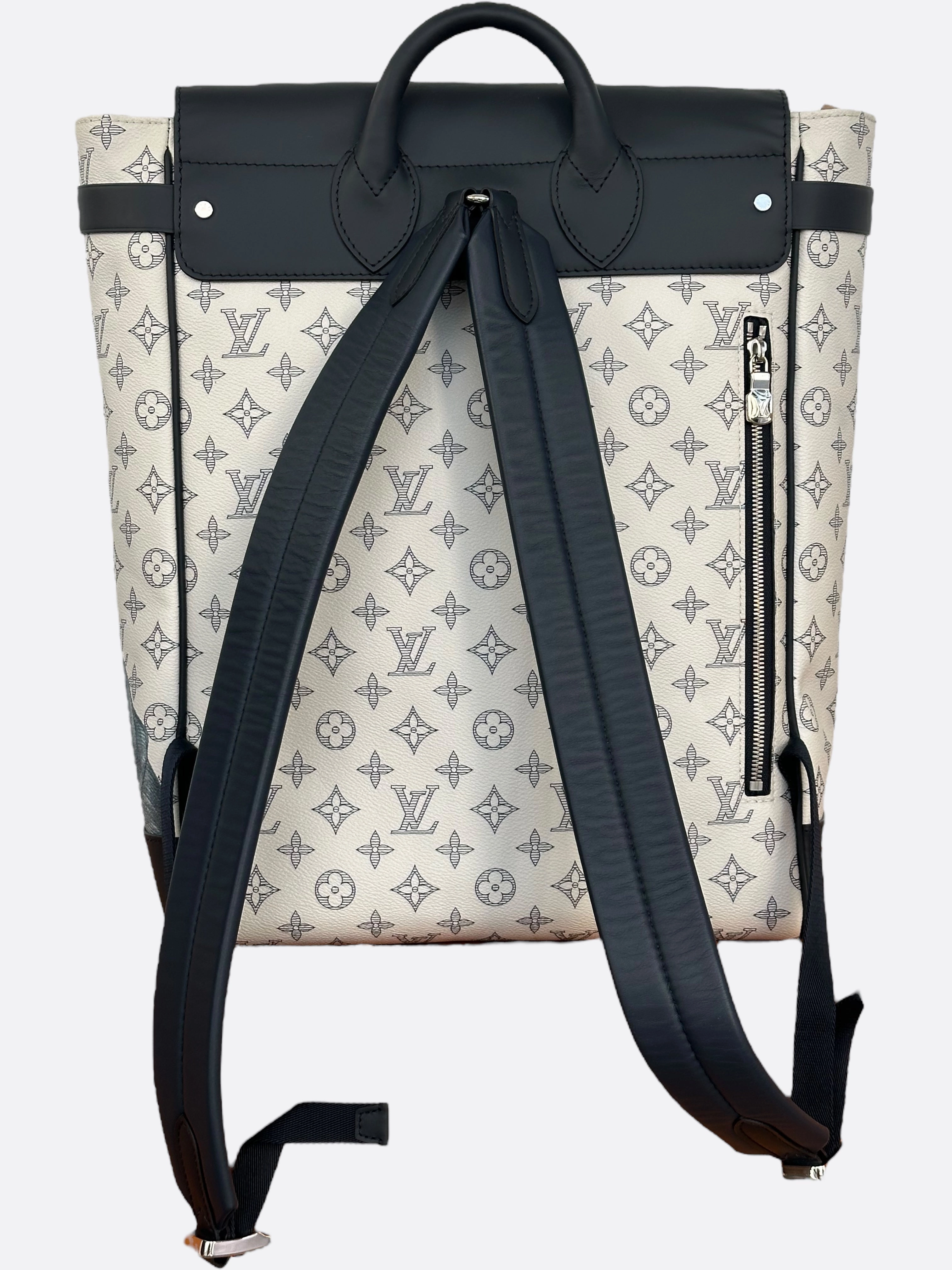 Louis Vuitton Chapman Brothers Cream Monogram Rhino Steamer Backpack