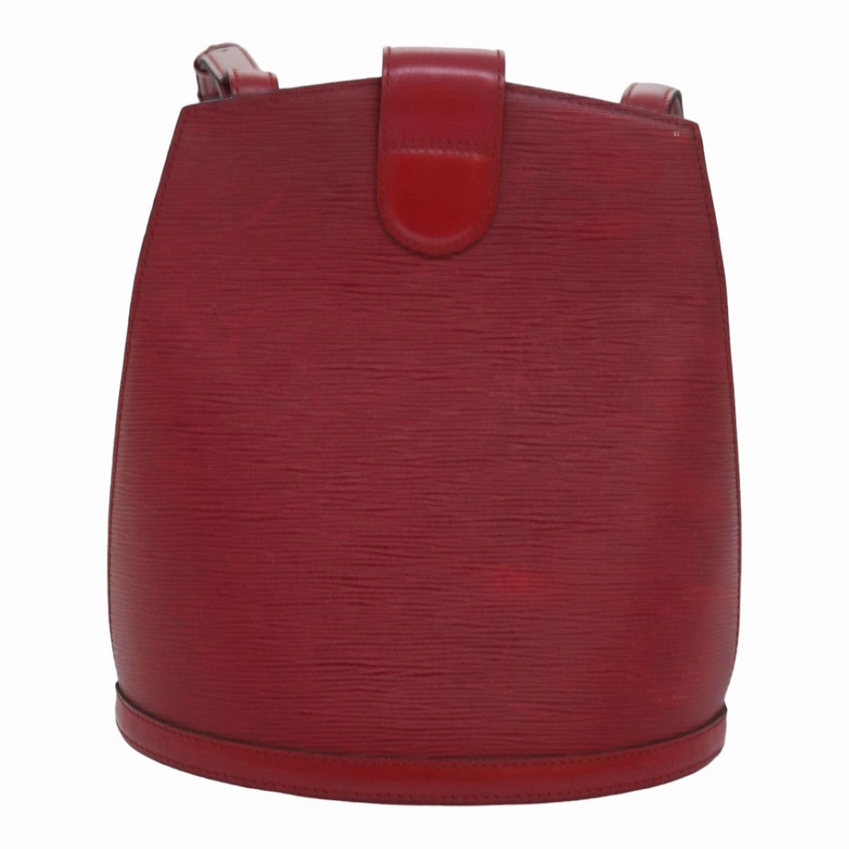 Louis Vuitton Cluny Red Leather Shoulder Bag