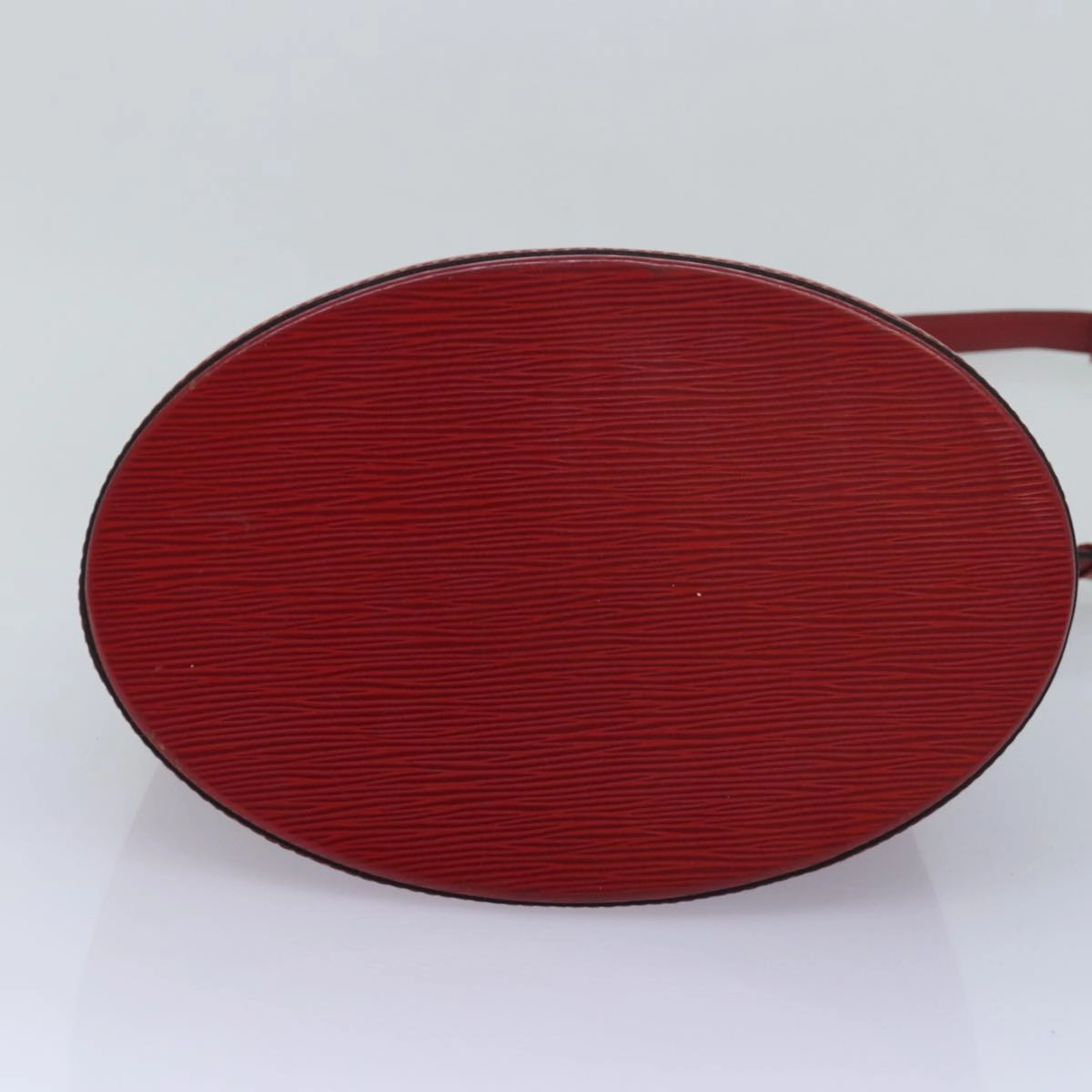 Louis Vuitton Cluny Red Leather Shoulder Bag