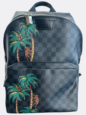 Louis Vuitton Cobalt Damier Safari Jungle Discovery Backpack