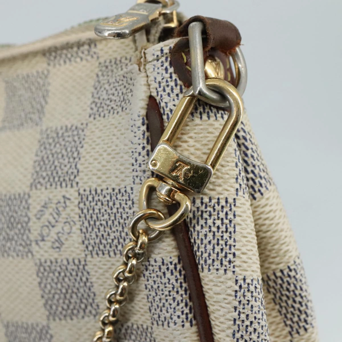 LOUIS VUITTON Damier Azur Eva Shoulder Bag 2way N55214 LV 94633