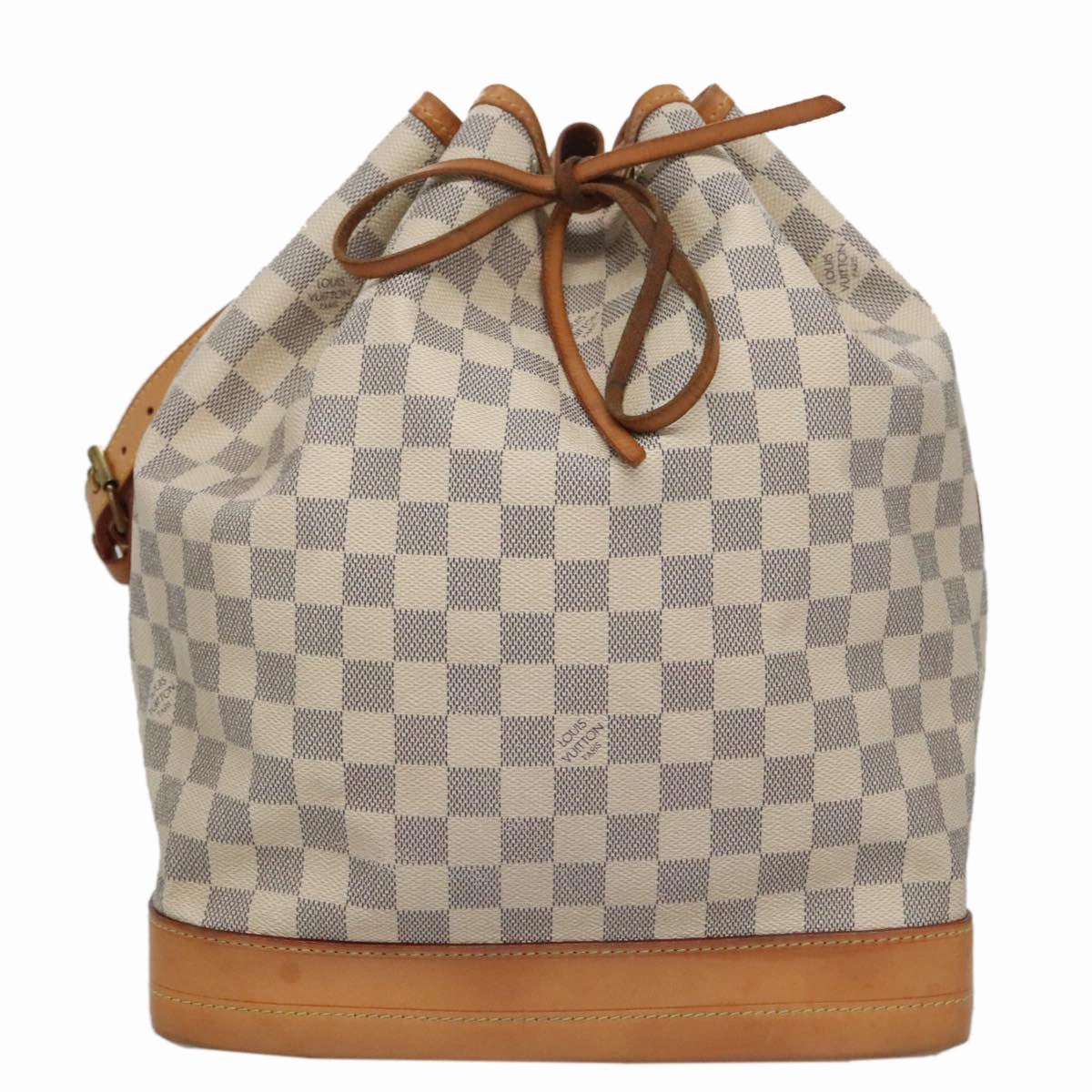 LOUIS VUITTON Damier Azur Noe Shoulder Bag N42222 LV 107183