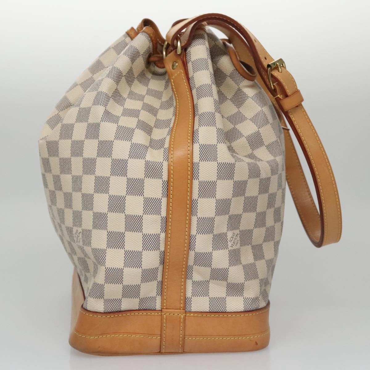 LOUIS VUITTON Damier Azur Noe Shoulder Bag N42222 LV 107183