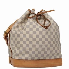LOUIS VUITTON Damier Azur Noe Shoulder Bag N42222 LV 107183