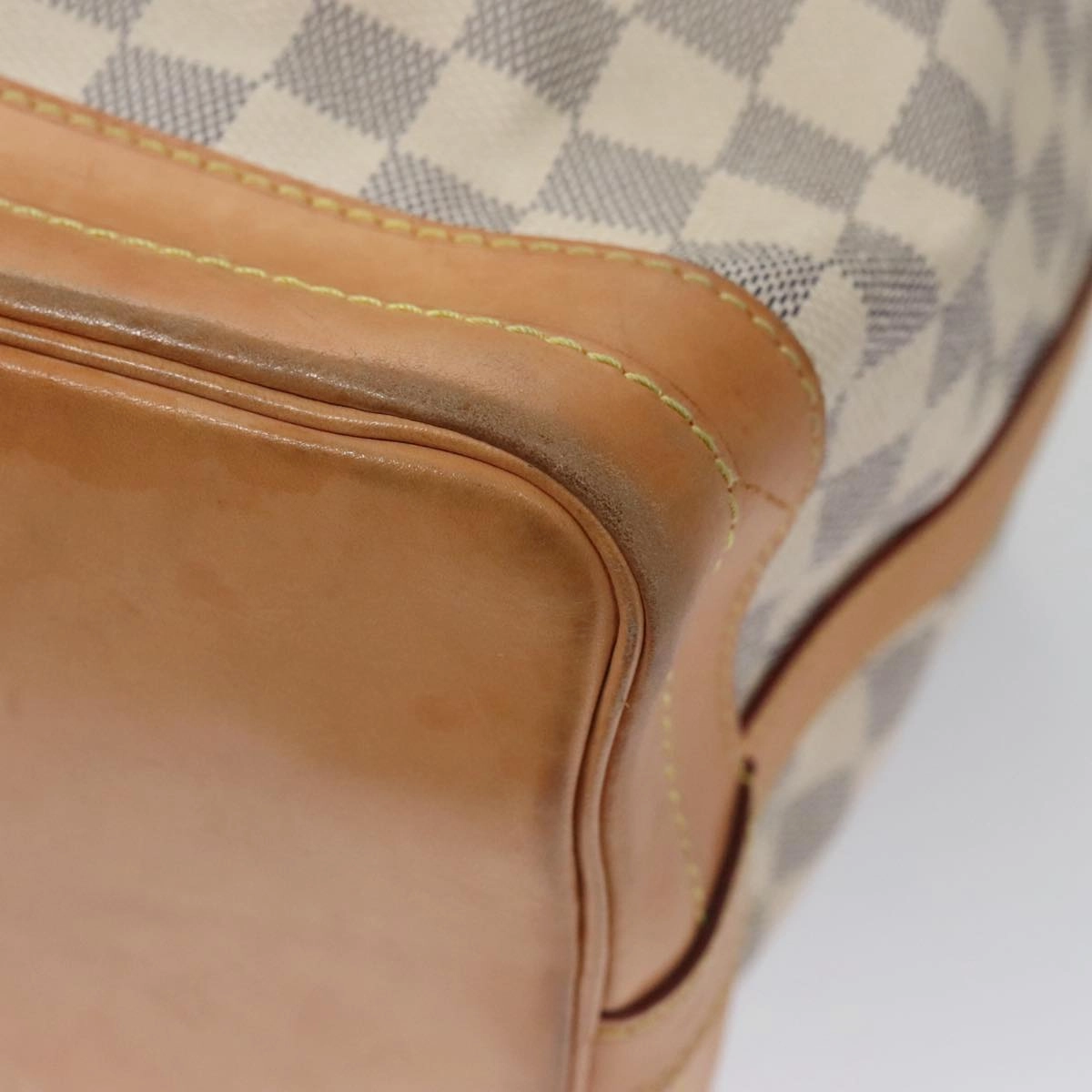 LOUIS VUITTON Damier Azur Noe Shoulder Bag N42222 LV 107183