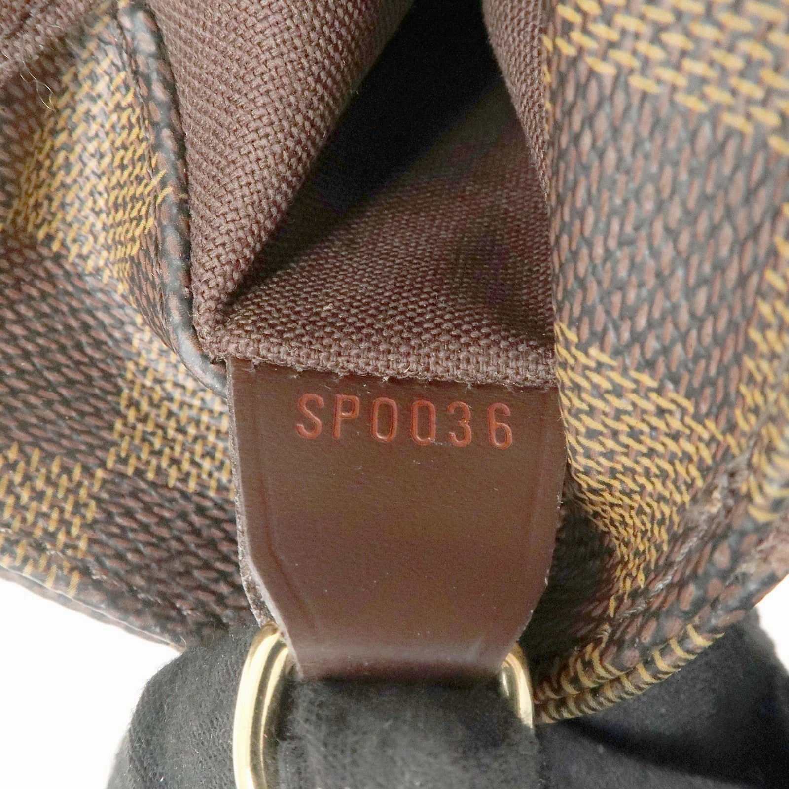 Louis Vuitton Damier Ebene Bastille Shoulder Bag N45258