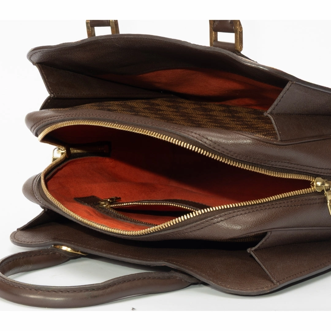 Louis Vuitton Damier Ebene Canvas Triana Bag