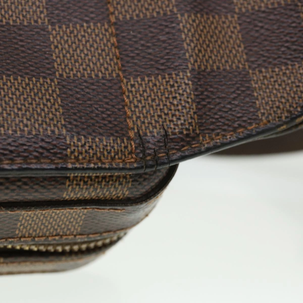 LOUIS VUITTON Damier Ebene Geronimos Shoulder Bag N51994 LV 38971