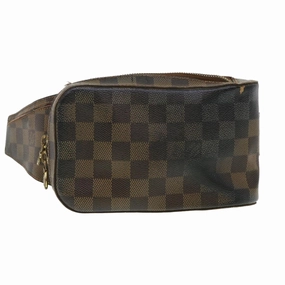 LOUIS VUITTON Damier Ebene Geronimos Shoulder Bag N51994 LV 38971