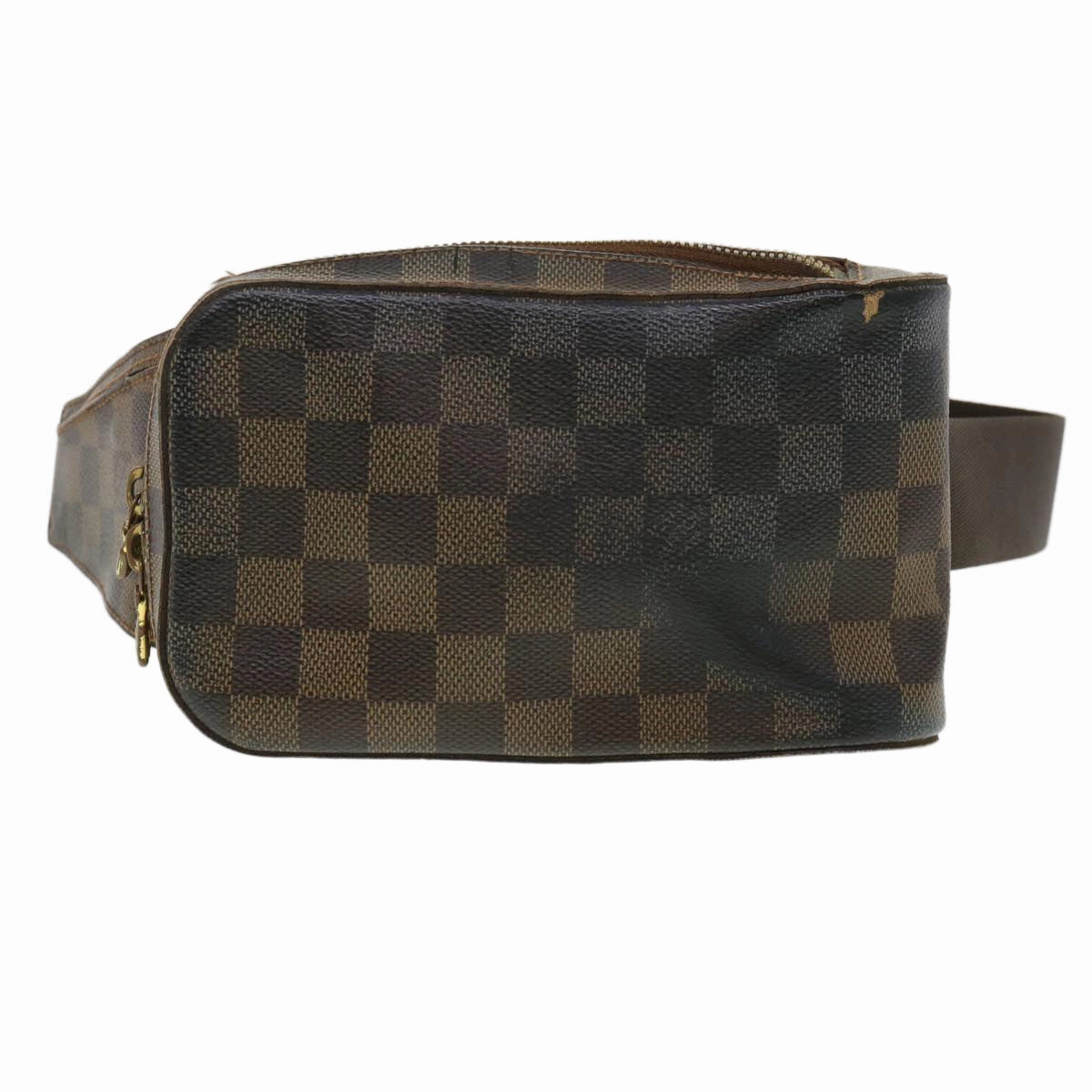 LOUIS VUITTON Damier Ebene Geronimos Shoulder Bag N51994 LV 38971
