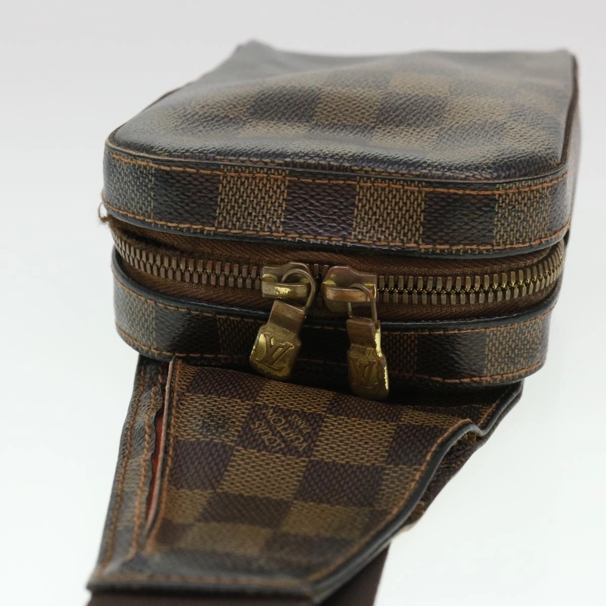 LOUIS VUITTON Damier Ebene Geronimos Shoulder Bag N51994 LV 38971