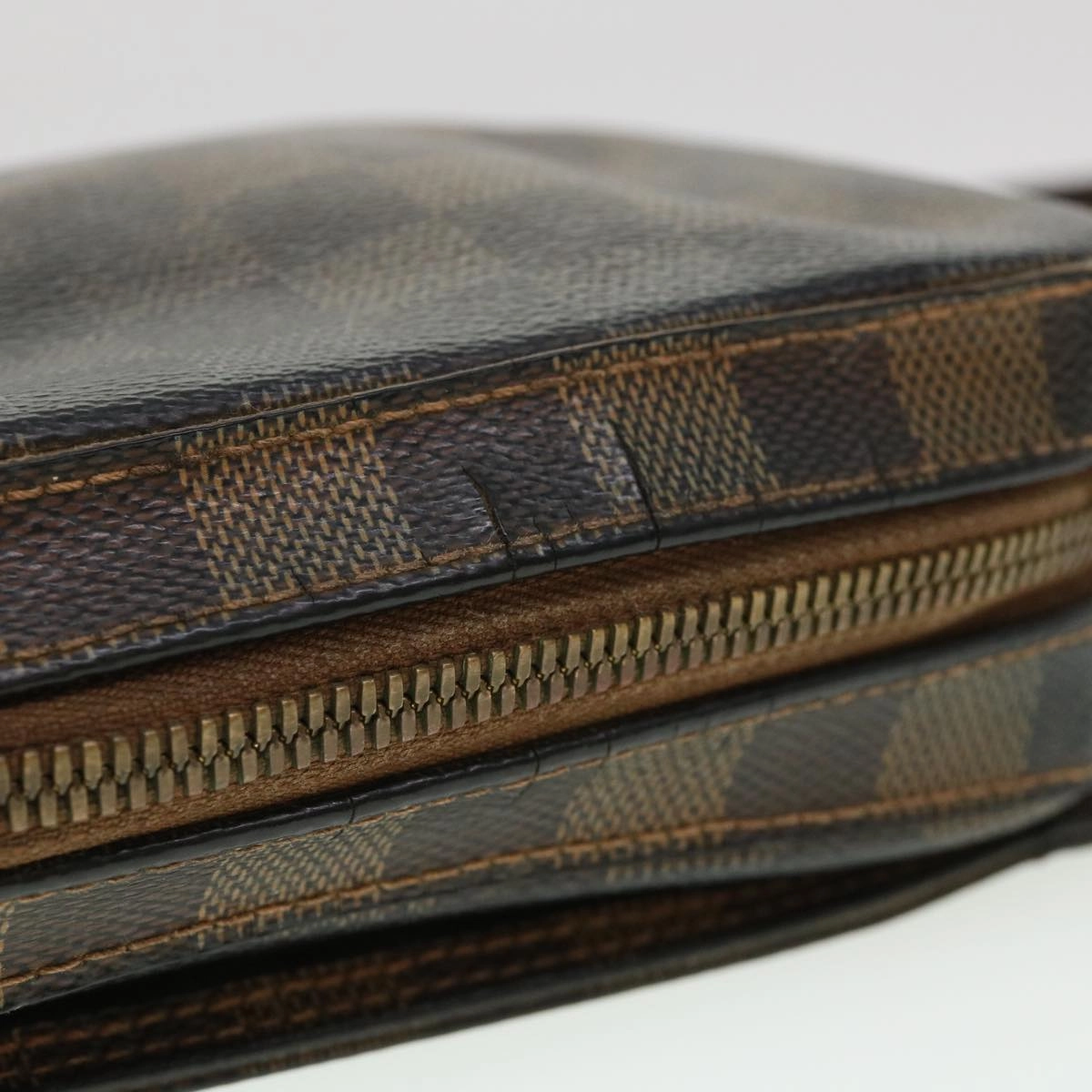 LOUIS VUITTON Damier Ebene Geronimos Shoulder Bag N51994 LV 38971