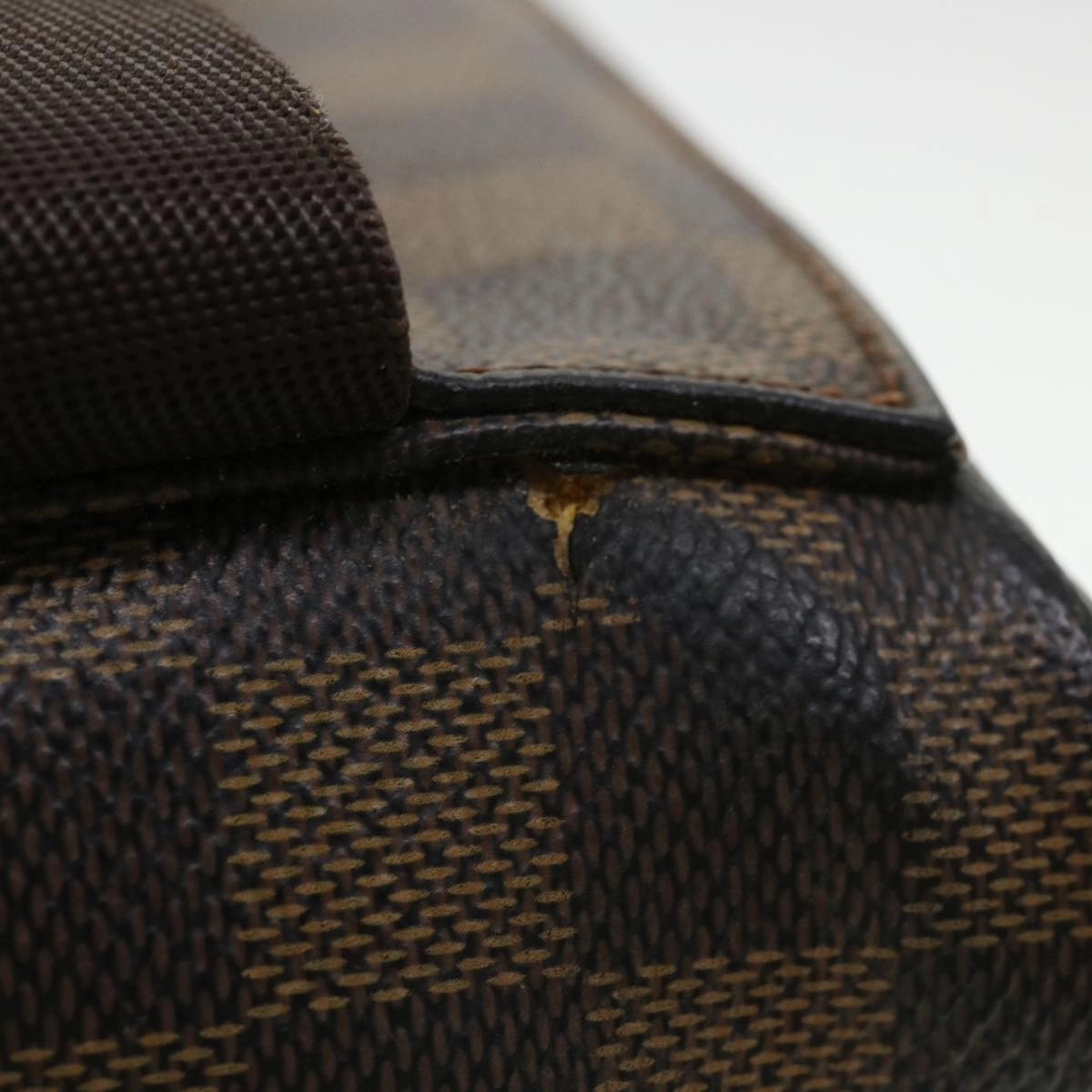 LOUIS VUITTON Damier Ebene Geronimos Shoulder Bag N51994 LV 38971