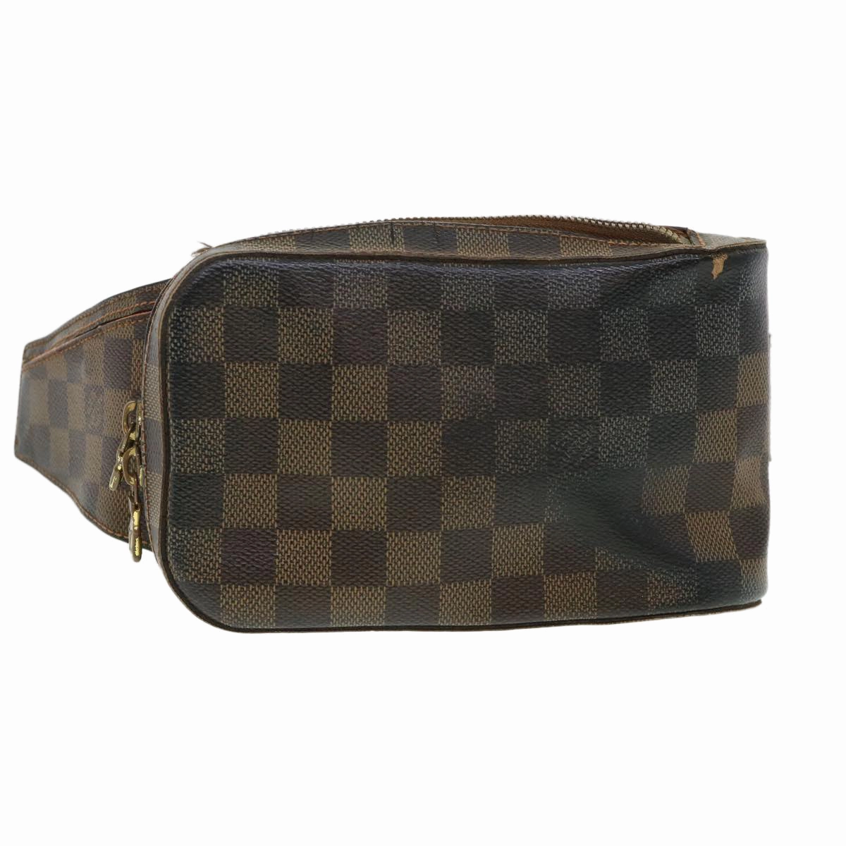 LOUIS VUITTON Damier Ebene Geronimos Shoulder Bag N51994 LV 38971