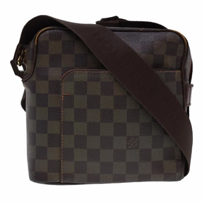 LOUIS VUITTON Damier Ebene Olaf PM Shoulder Bag N41442 LV rd4775