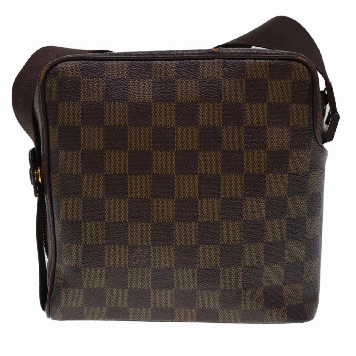 LOUIS VUITTON Damier Ebene Olaf PM Shoulder Bag N41442 LV rd4775