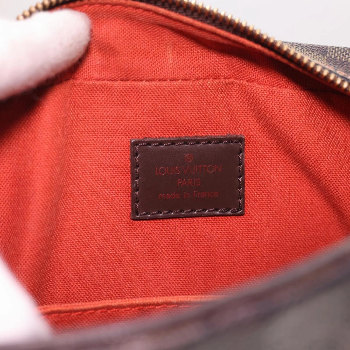 LOUIS VUITTON Damier Ebene Olaf PM Shoulder Bag N41442 LV rd4775