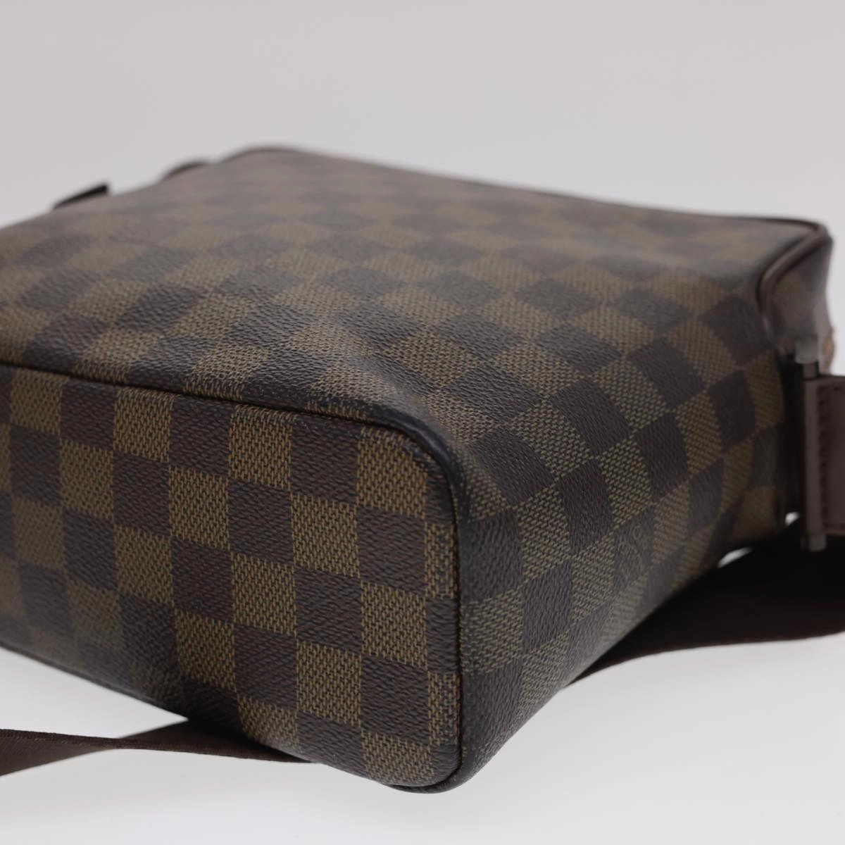 LOUIS VUITTON Damier Ebene Olaf PM Shoulder Bag N41442 LV rd4775