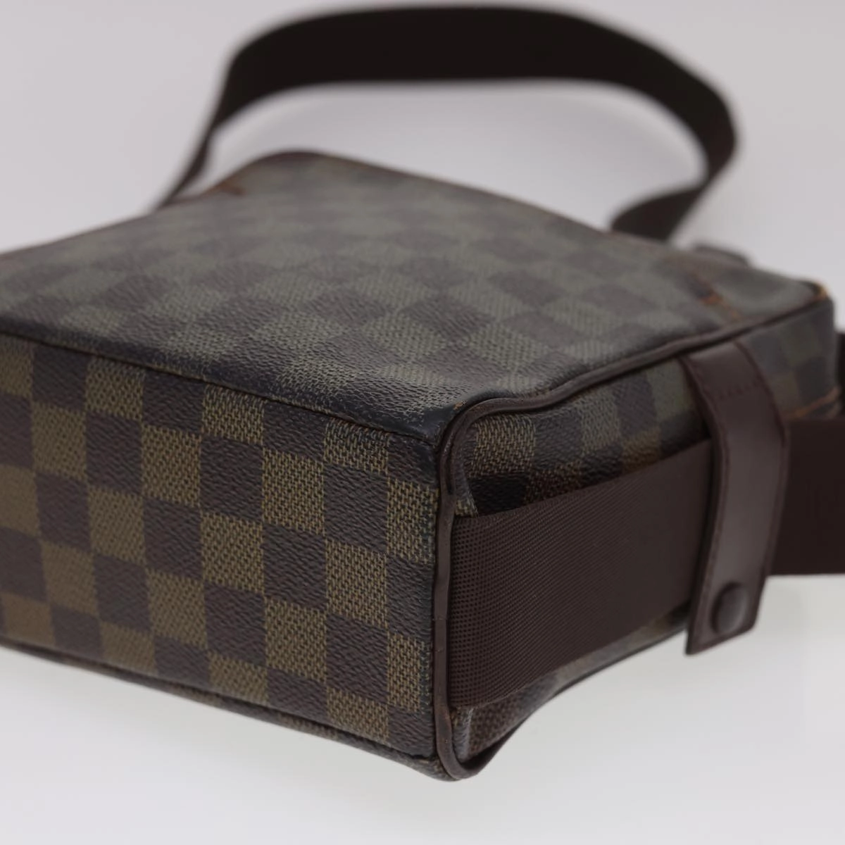 LOUIS VUITTON Damier Ebene Olaf PM Shoulder Bag N41442 LV rd4775