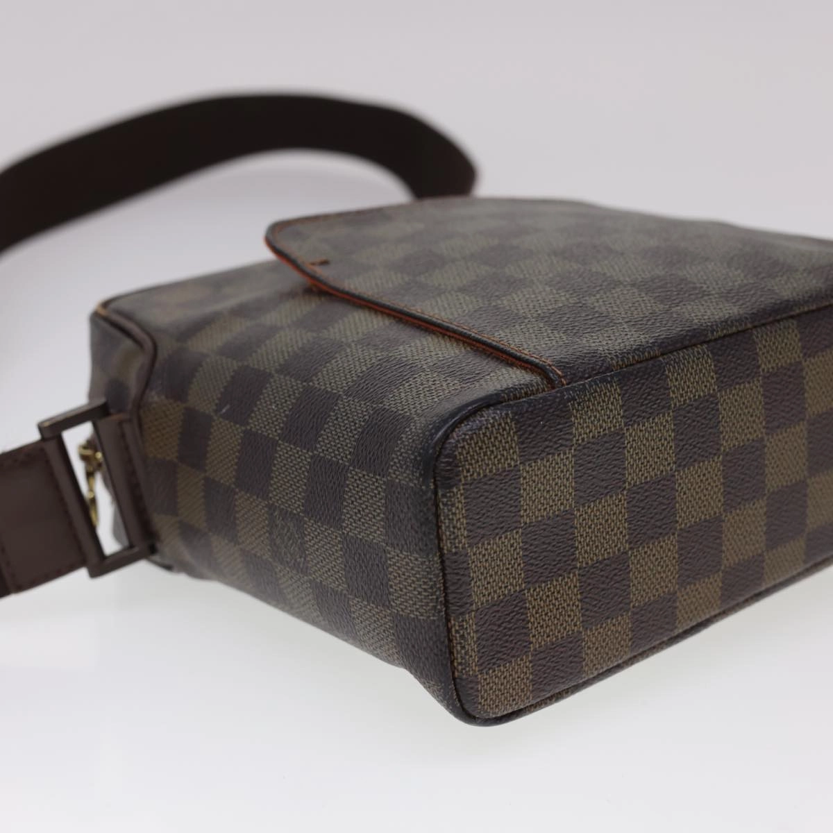 LOUIS VUITTON Damier Ebene Olaf PM Shoulder Bag N41442 LV rd4775