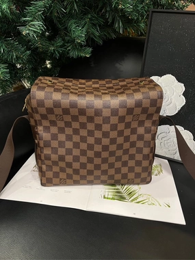 Louis Vuitton Damier Ebene Tofu Crossbody Bag