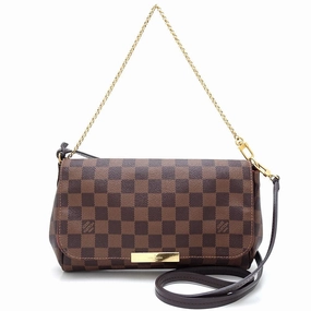 Louis Vuitton Damier Favorite MM Shoulder Bag N41129