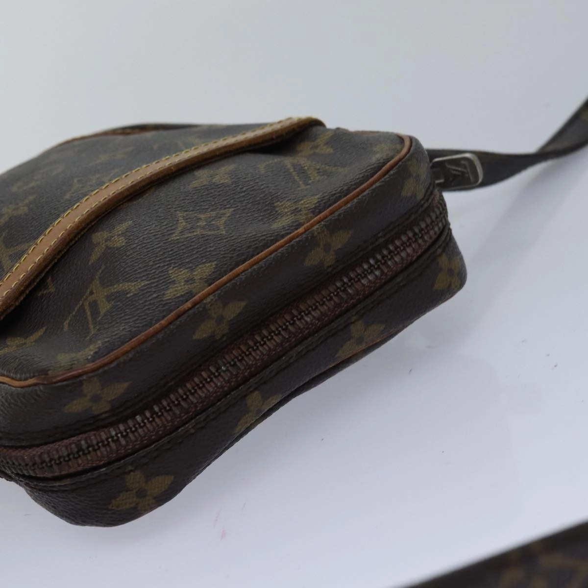 Louis Vuitton Danube Brown Canvas Shoulder Bag
