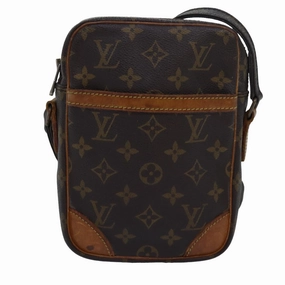 Louis Vuitton Danube Brown Canvas Shoulder Bag