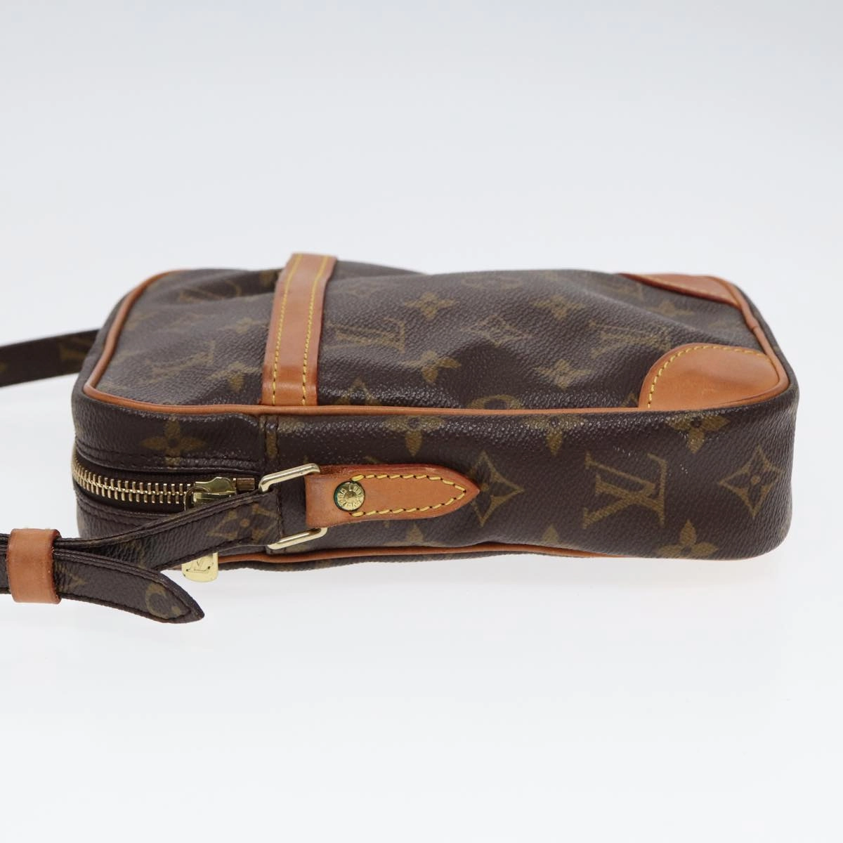 Louis Vuitton Danube Brown Canvas Shoulder Bag