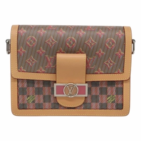 Louis Vuitton Dauphine Pink Canvas Shoulder Bag