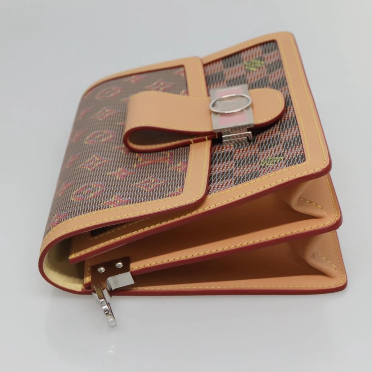 Louis Vuitton Dauphine Pink Canvas Shoulder Bag