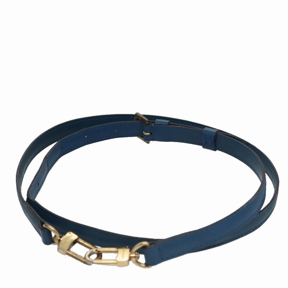 LOUIS VUITTON Epi Adjustable Shoulder Strap 37""-44.1"" Blue LV 103344