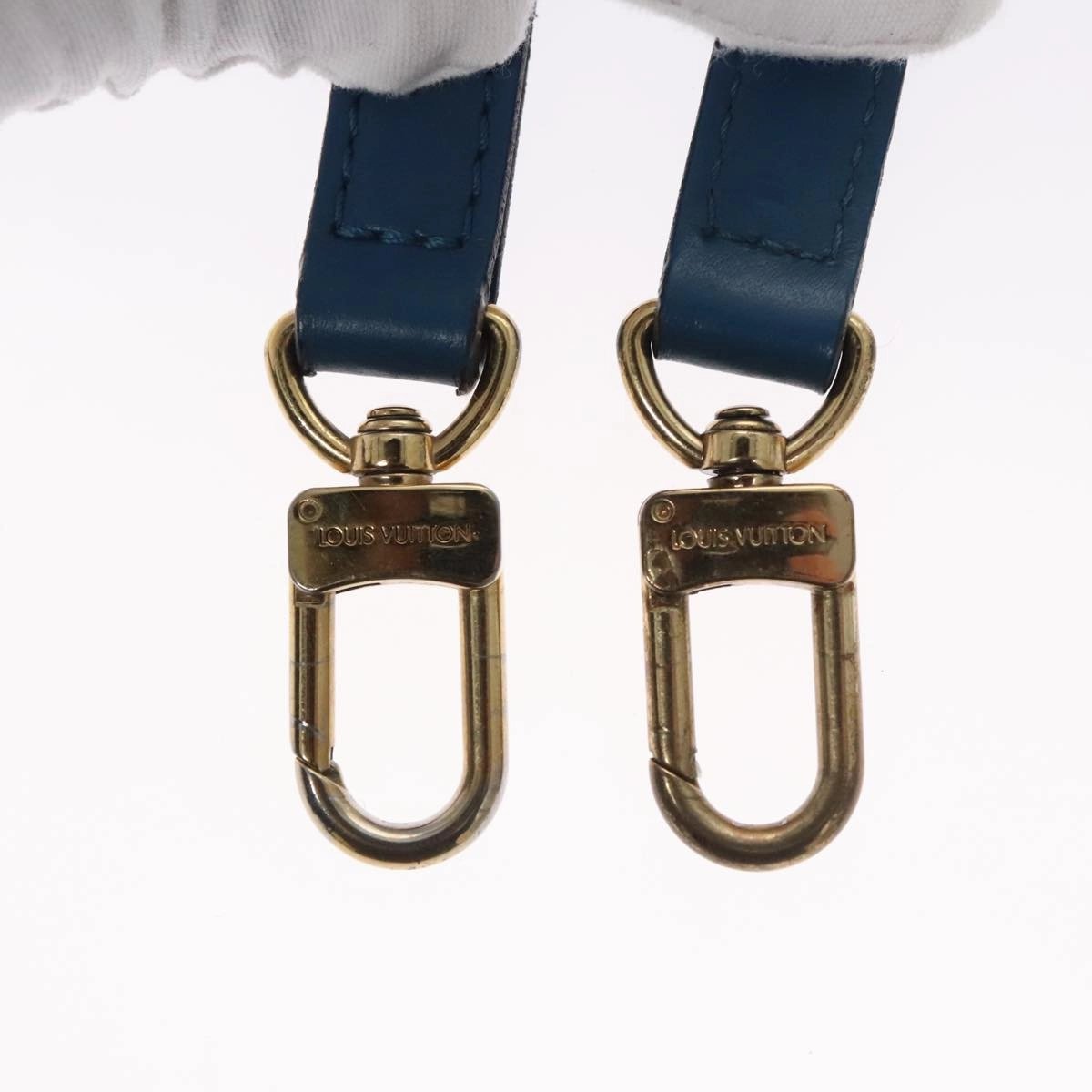 LOUIS VUITTON Epi Adjustable Shoulder Strap 37""-44.1"" Blue LV 103344