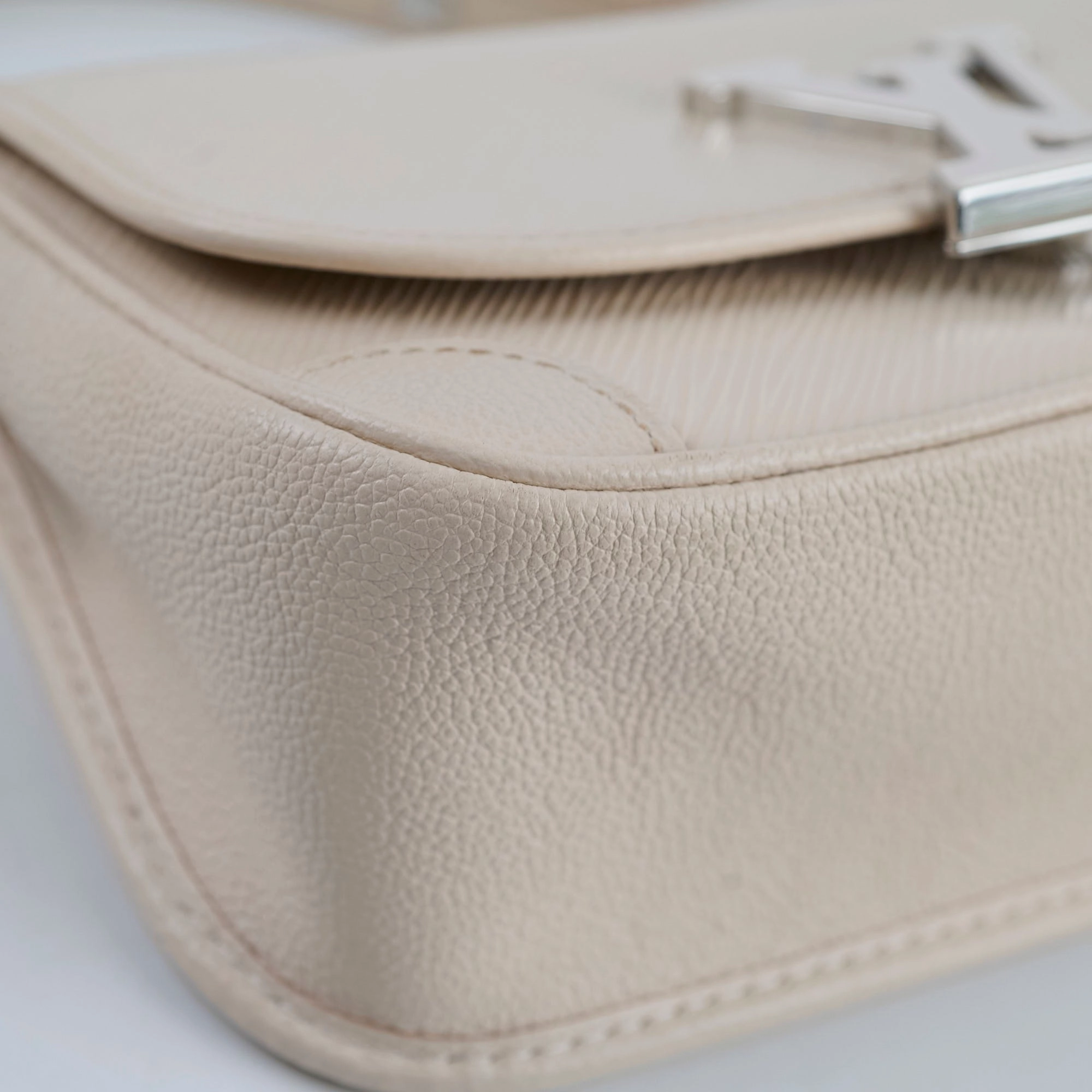 Louis Vuitton Epi Buci Bag White