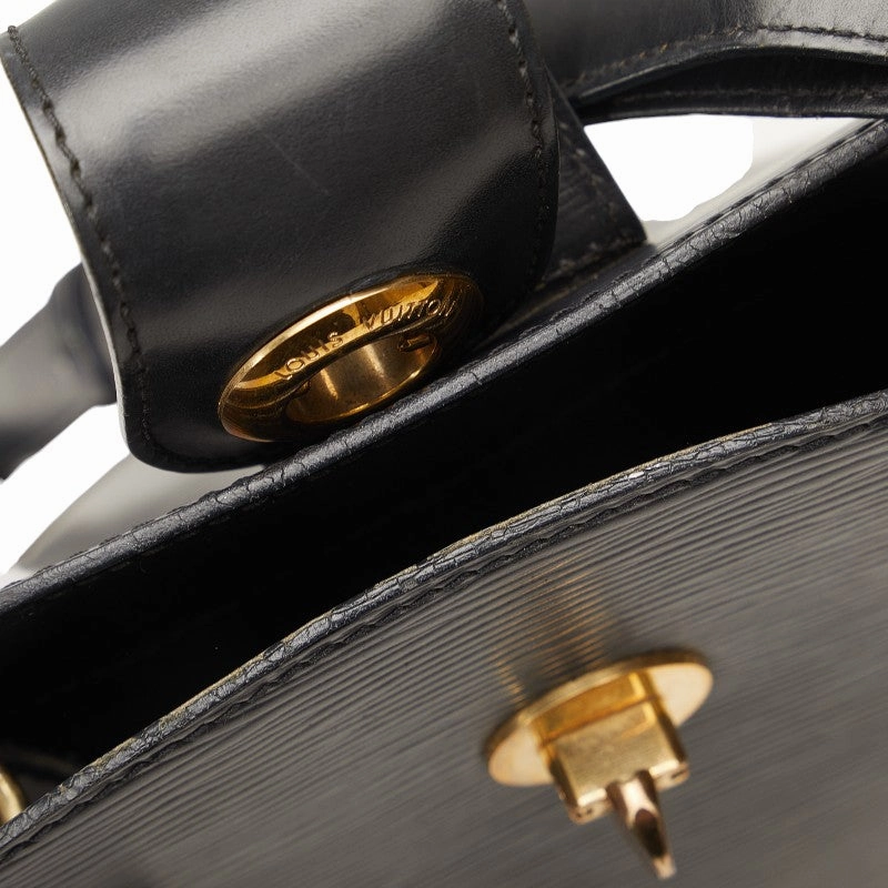 Louis Vuitton Epi Clooney Shoulder Bag M52252 Noir Black Leather  Louis Vuitton